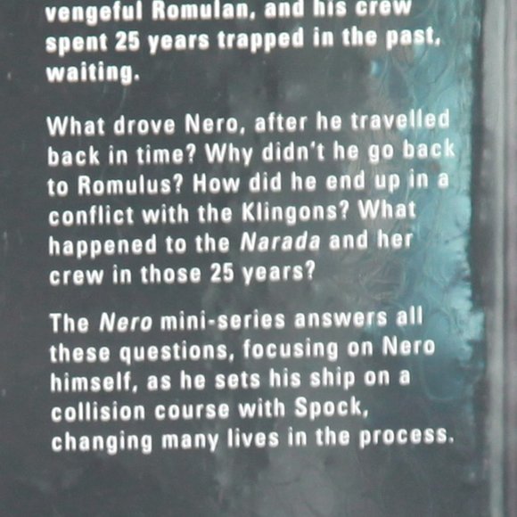 Nero Star Trek Graphic Novel Collection-Great Gift For Any Star Trek Fan! - Picture 4 of 5